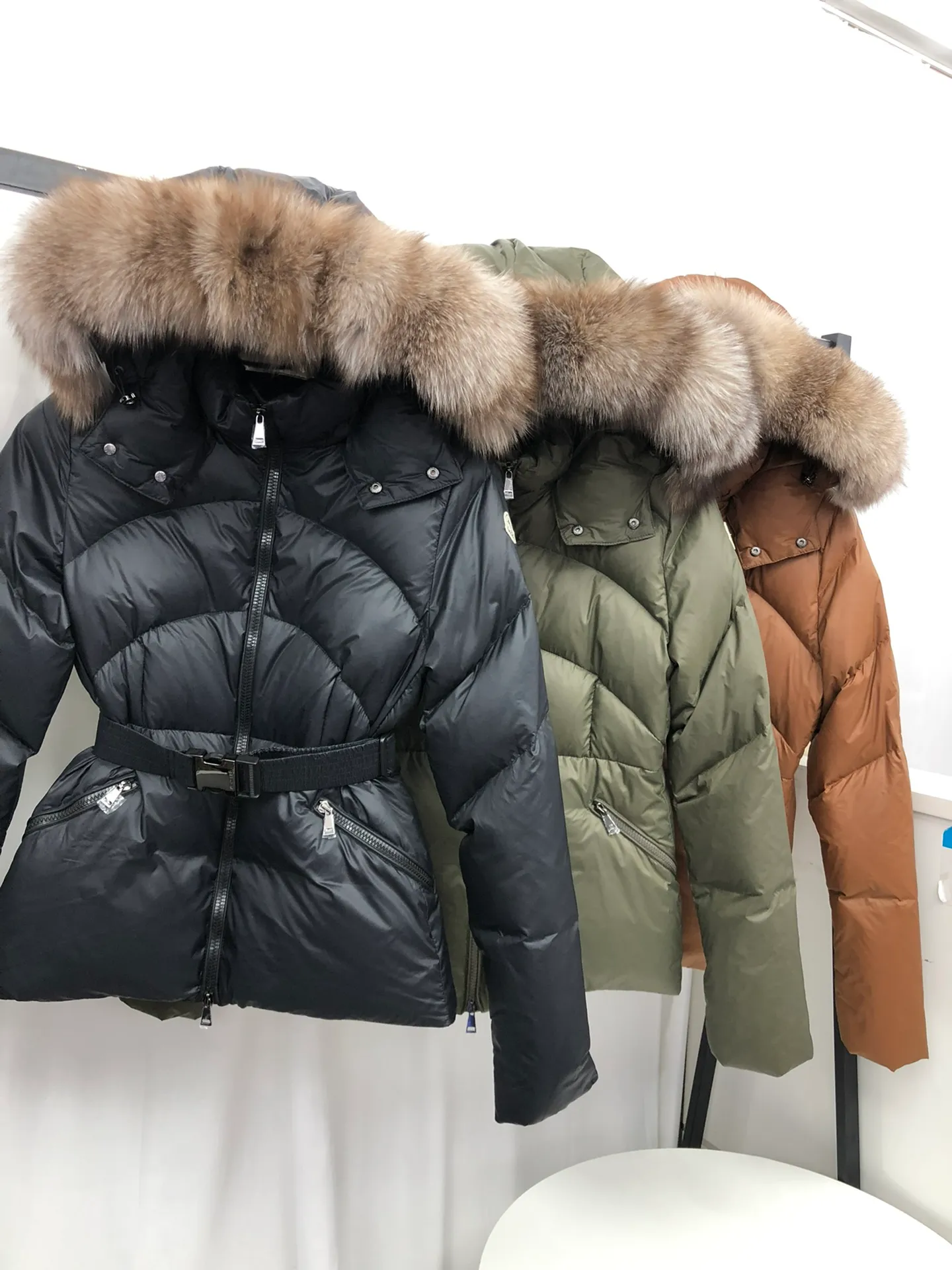 💎 💎 2022 🆕❤️MON&LER ， 🦊 ， ，90 ， ✨👍 ：Black 、Green Khaki 1234